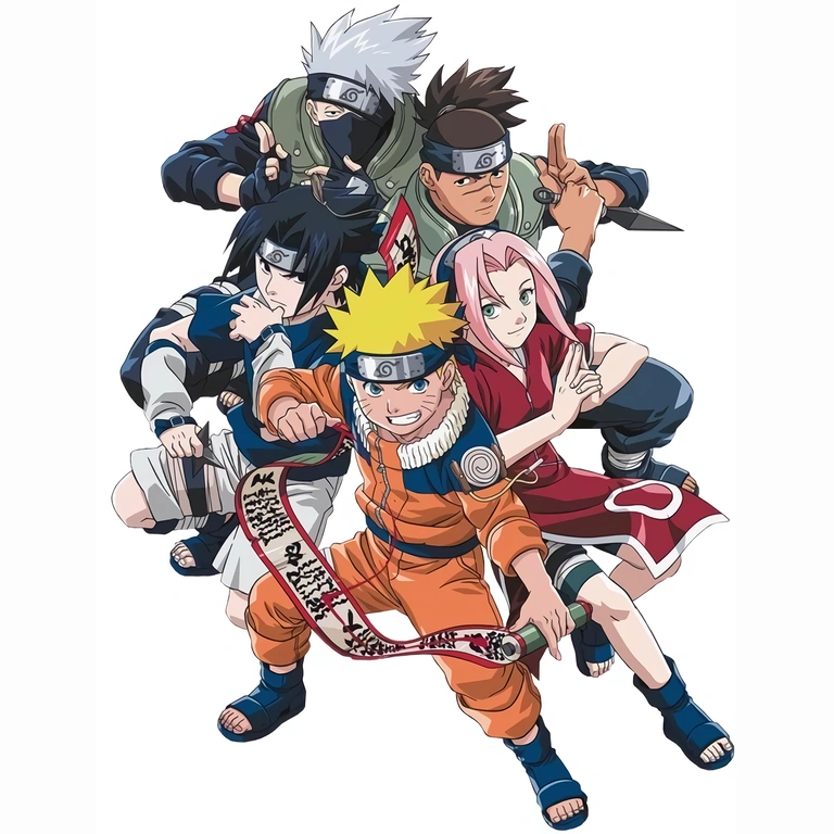 Anime Naruto ihlette bandana, cosplay rajongóknak ideális
