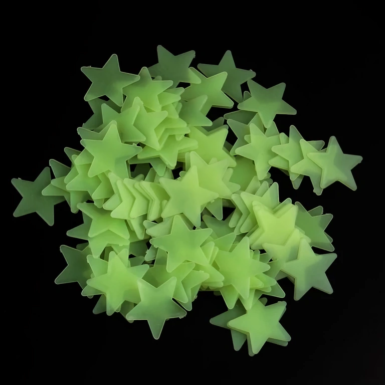 Csillag alakú dekor matricák csillagos ég hatásért