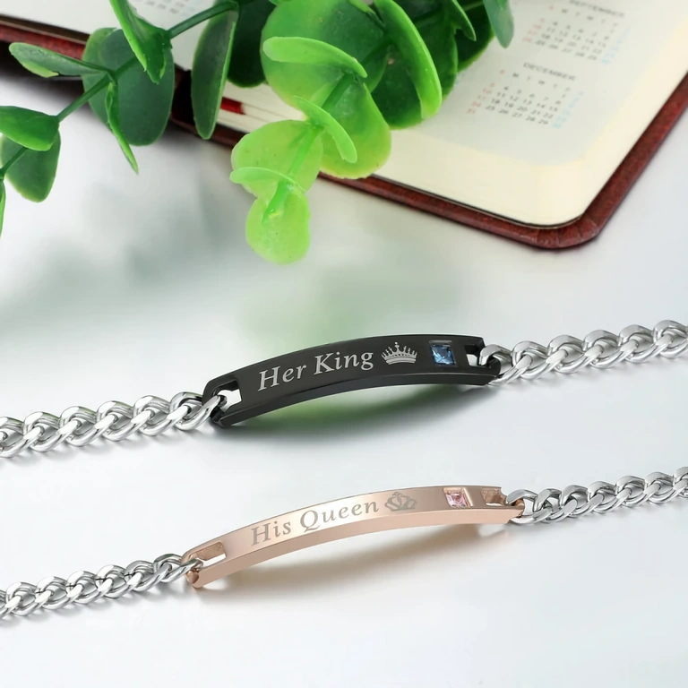 Páros karkötők Valentin-napra vagy évfordulóra