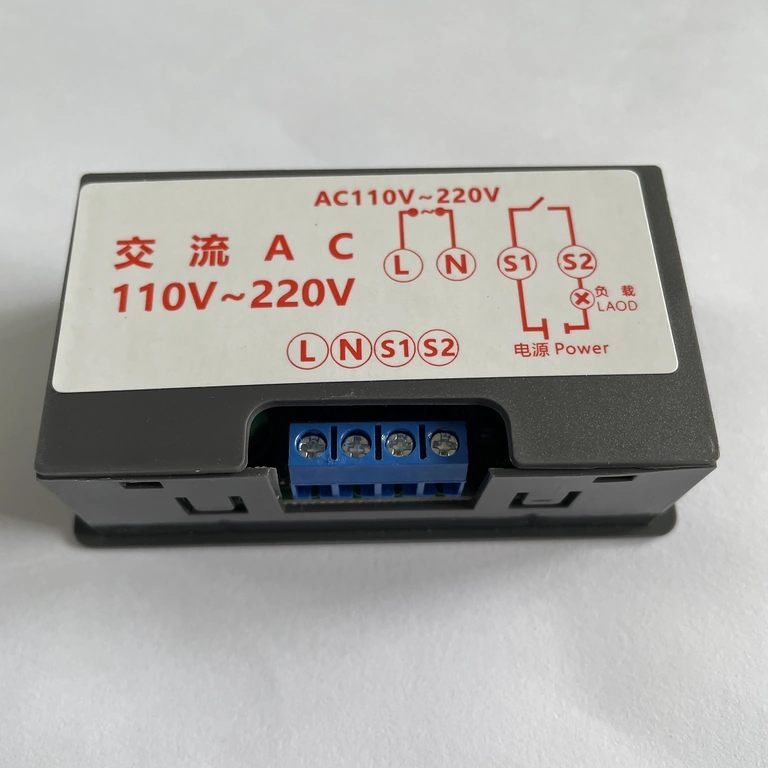 10A 1500W teljesítményrelé időzítéssel Nagy terhelésre időzített relé, kompatibilis 1500W, 10A