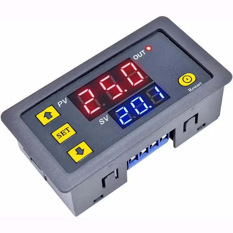 Programozható Időrelé 220V | Digitális Időzítő Modul Állítható Időintervallummal