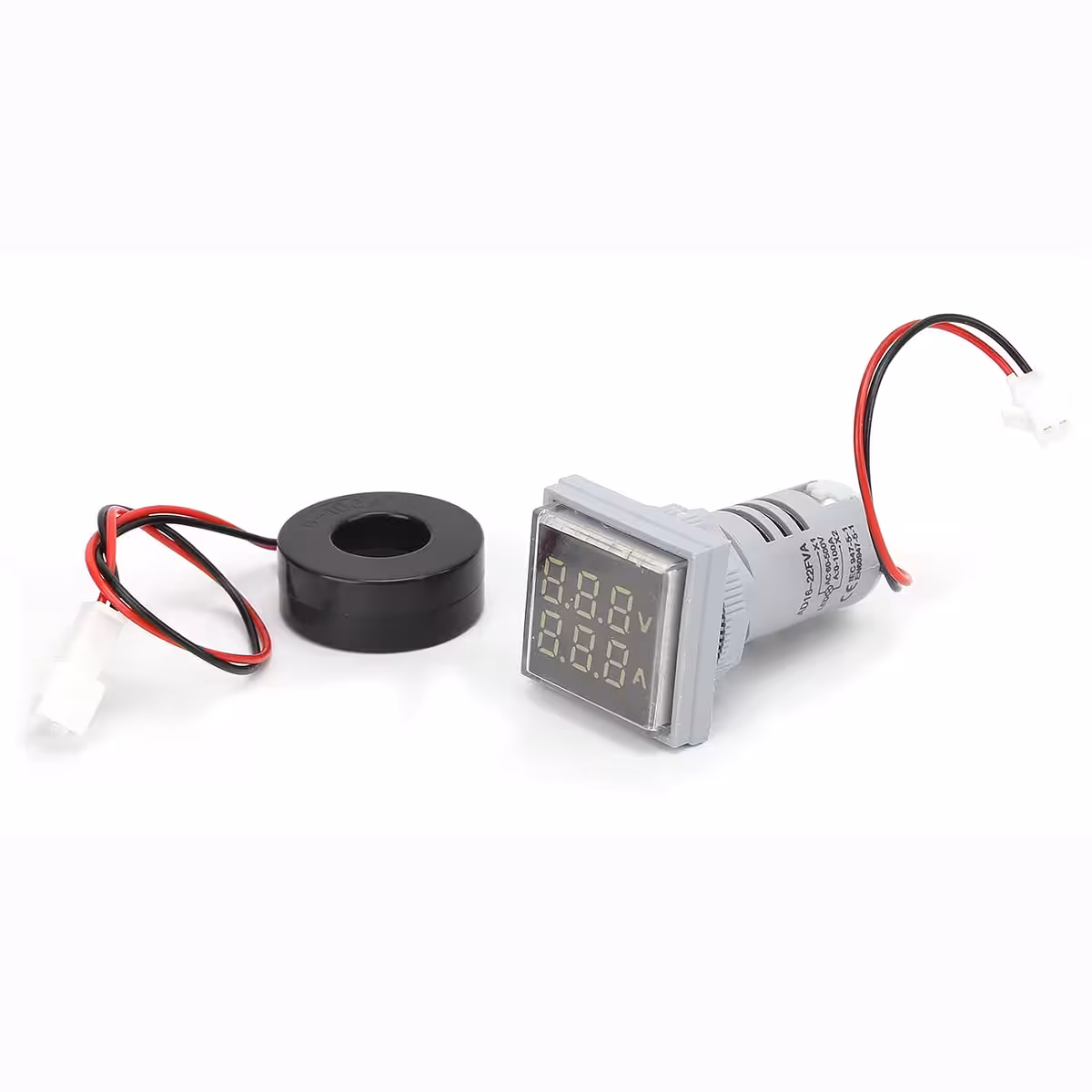 Feszültség- és árammérő szerelhető elektromos panelbe