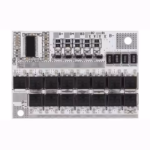 BMS 5S 100A 21V – Védelmi és Kiegyenlítő Modul Li-Ion 18650 Akkumulátorokhoz