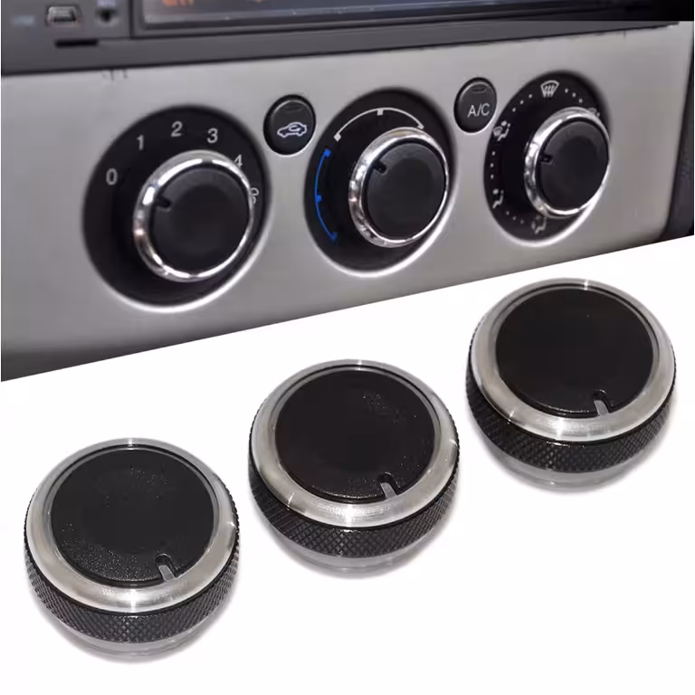 Klímaberendezés Vezérlő Gombok Ford Focus 2, 3 és Mondeo 4 – 3 Darabos Készlet