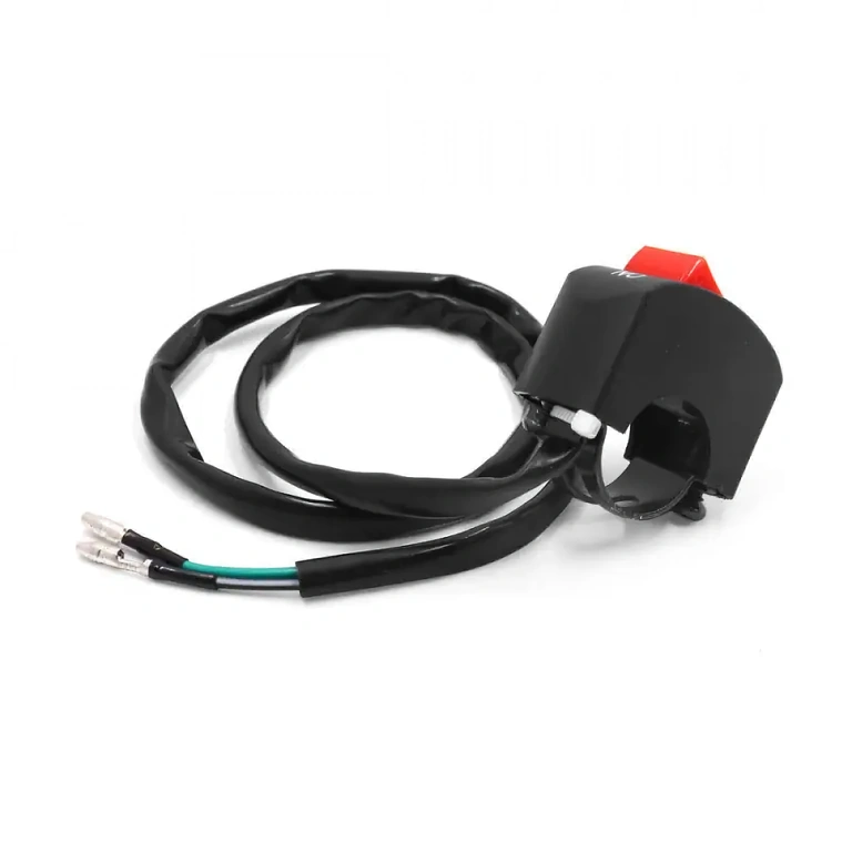 ON/OFF gomb a fények kapcsolásához robogón és motoron