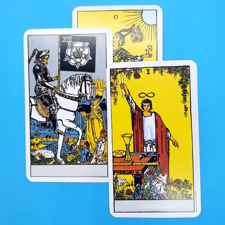 Cigány Tarot Kártyák Rider Waite – Teljes 78 Lapos Jóskártya és Jövendöléshez