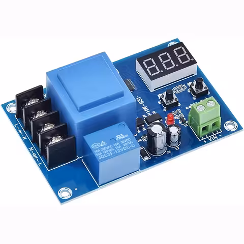 Akkumulátor Töltő Modul XH-M602 – Állítható Feszültségszabályzó 3.7V–120V 12V 24V 48V Autóhoz, Napelemhez és UPS-hez