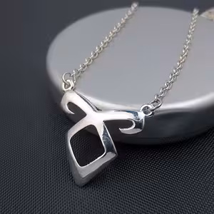 The Mortal Instruments City of Bones Medál – Angel Fantasy Ezüst Nyaklánc