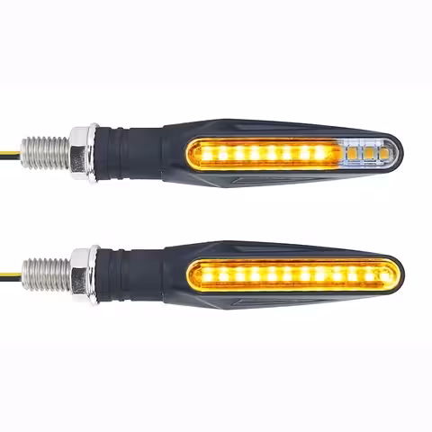 Univerzális Dinamikus LED Irányjelzők Motorra, Robogóra, ATV-re