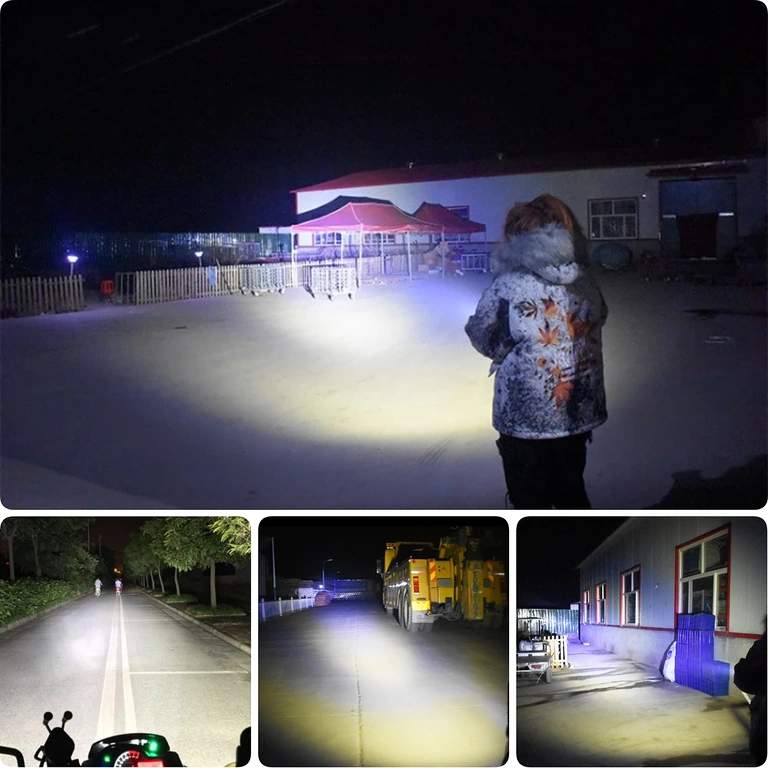 Erős világítás biztonság és láthatóság növelésére