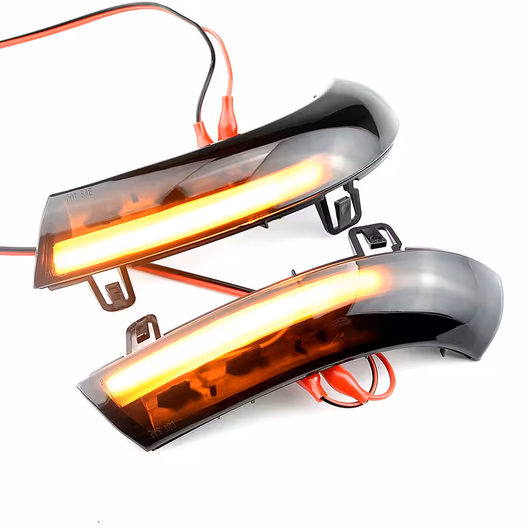 Dinamikus Szekvenciális LED Tükör Irányjelző VW Golf 5, 6, Passat B6
