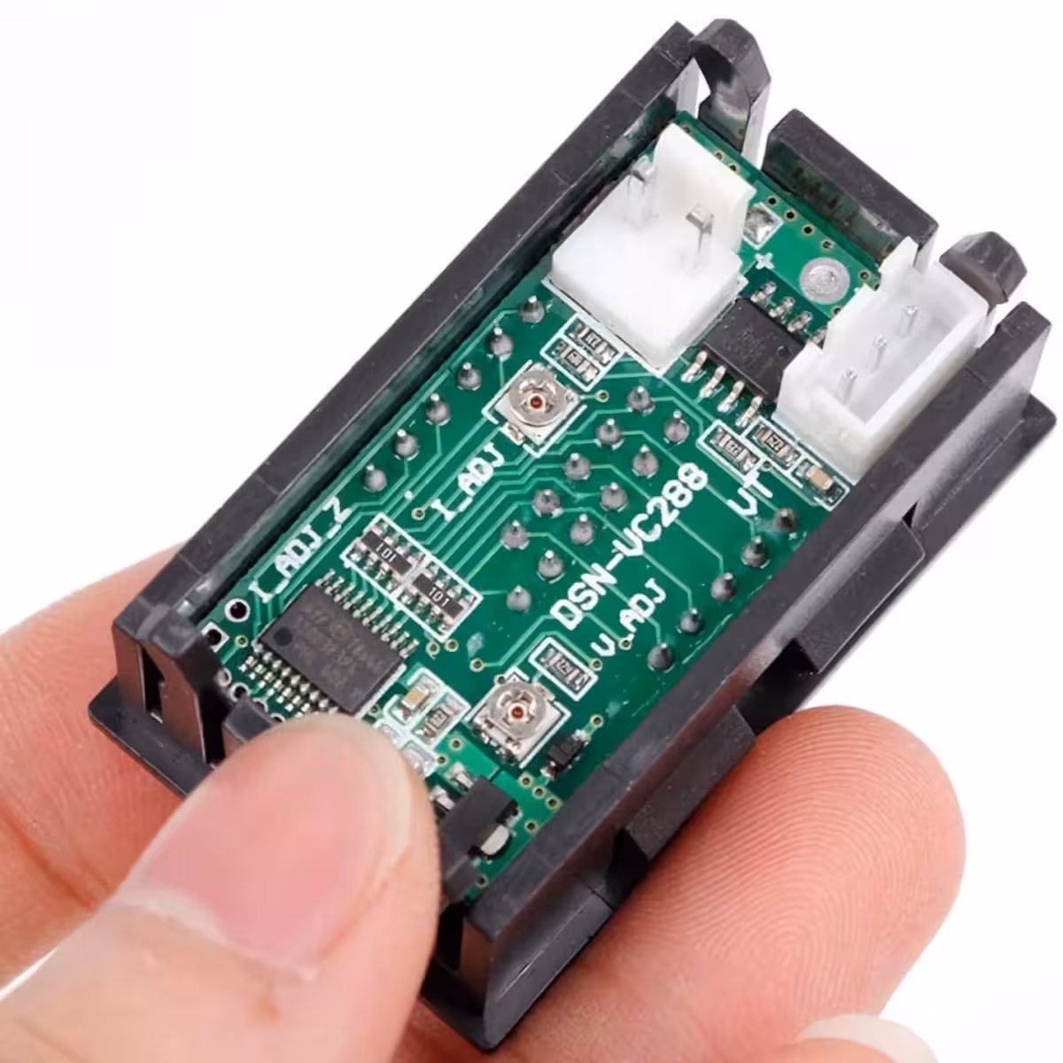 Panel kijelző feszültség és DC áram méréséhez