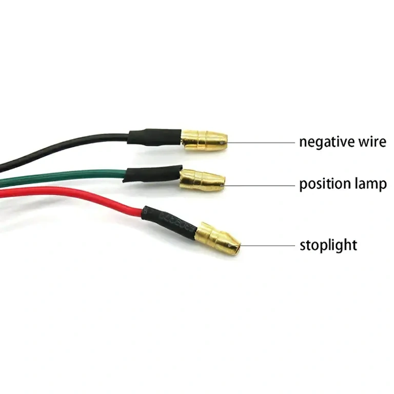 Teljes hátsó lámpa MX és enduro motorokhoz LED-del