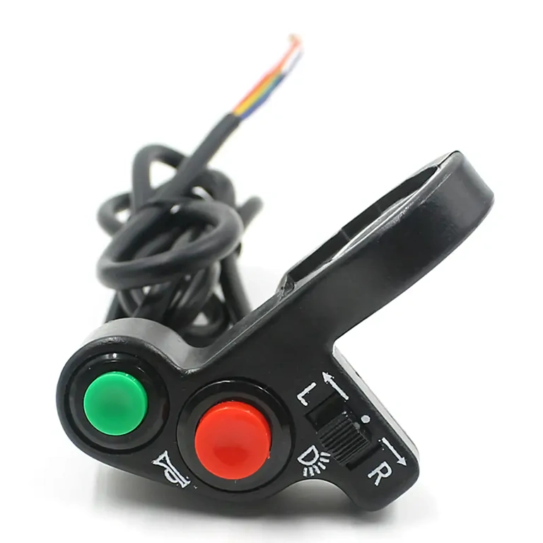 Teljes kapcsoló 7 vezetékkel, index és világítás vezérlés