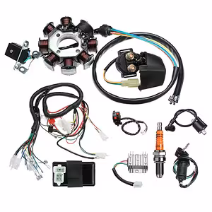 Teljes Elektromos Kábelköteg ATV Kínai 150cc 200cc 250cc 300cc – Komplett Kábelezés Függőleges 4T Motorhoz