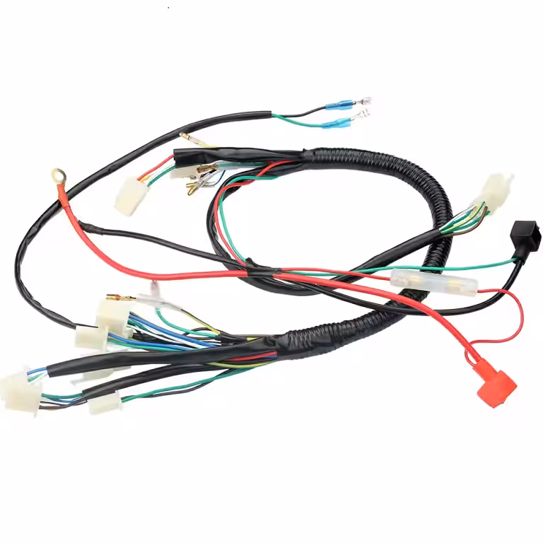 ATV elektromos kábelköteg 50cc 70cc 90cc 107cc 110cc 125cc – kompatibilis kínai ATV-kkel