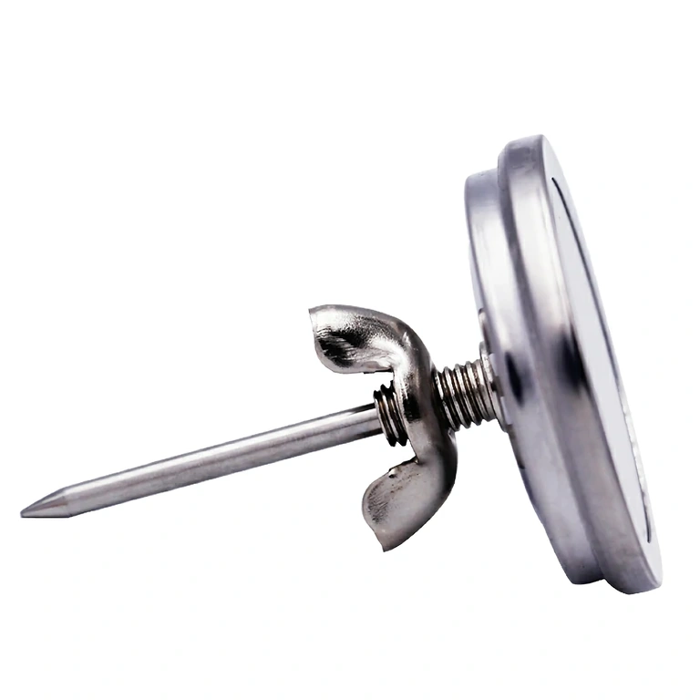 Könnyen olvasható kijelzős hőmérő, ideális grillezéshez, sütőkhöz, füstölőkhöz