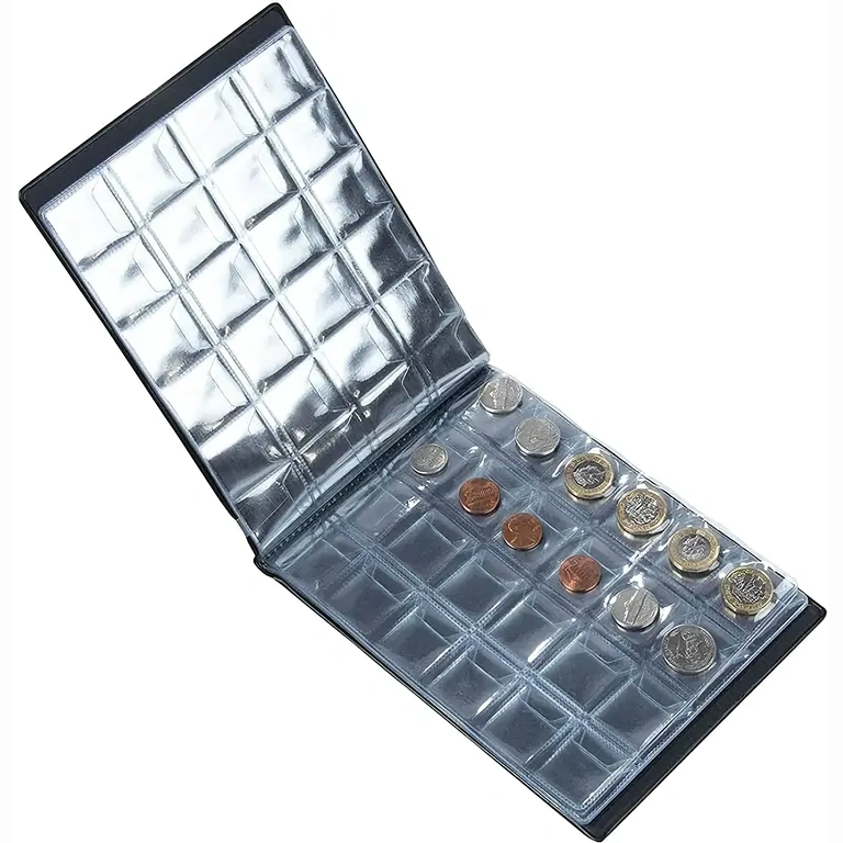 Könyv típusú album 240 érmének