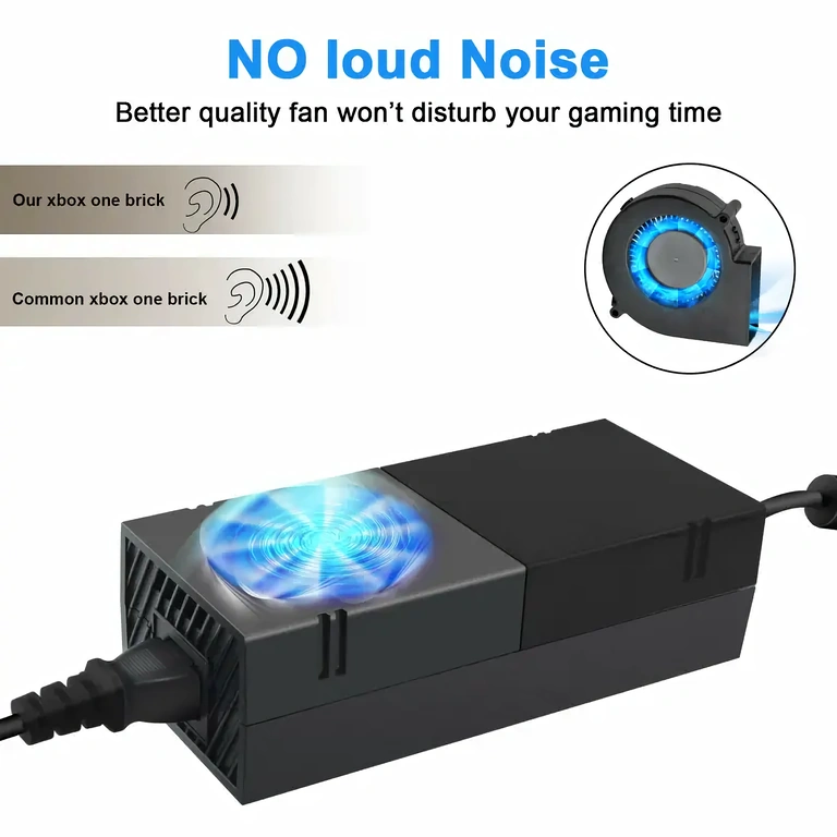 Xbox ONE adapter LED jelzővel Xbox ONE kompatibilis tápegység LED állapotjelzővel