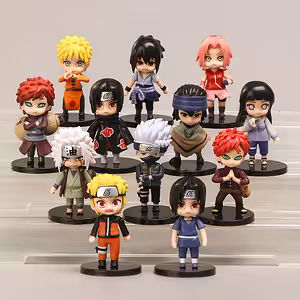 12 db Naruto Shippuden Figura – Anime Manga Gyűjtemény, Tökéletes Ajándék Rajongóknak