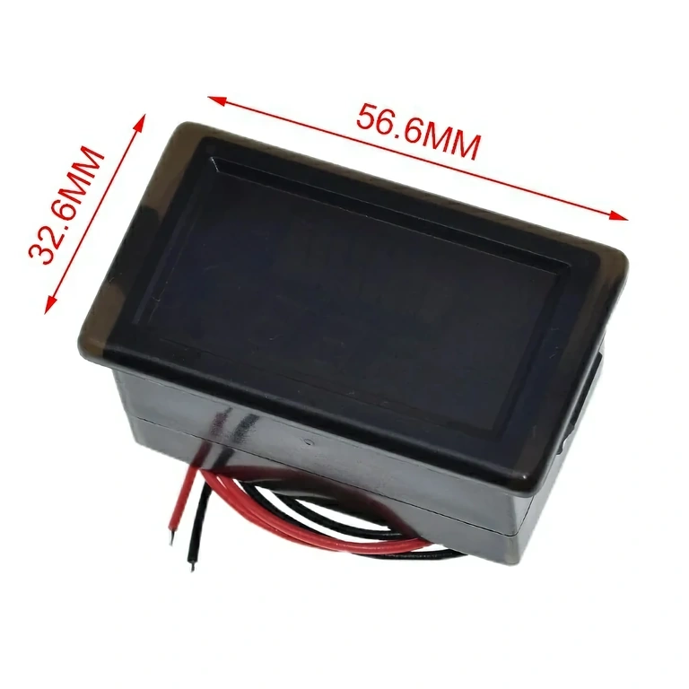 Autó, motor, kerékpár, roller feszültségjelző – vízálló és kompakt