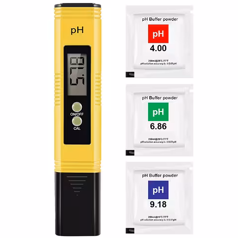 Digitális Elektronikus pH Mérő Vízhez – Pontos pH Mérő Akváriumhoz és Folyadékokhoz