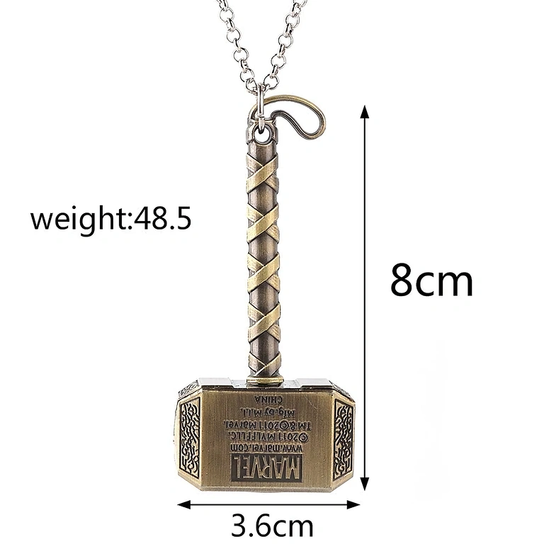 Thor kalapács – Marvel merchandise Marvel promóciós termék – Thor kalapács kulcstartó