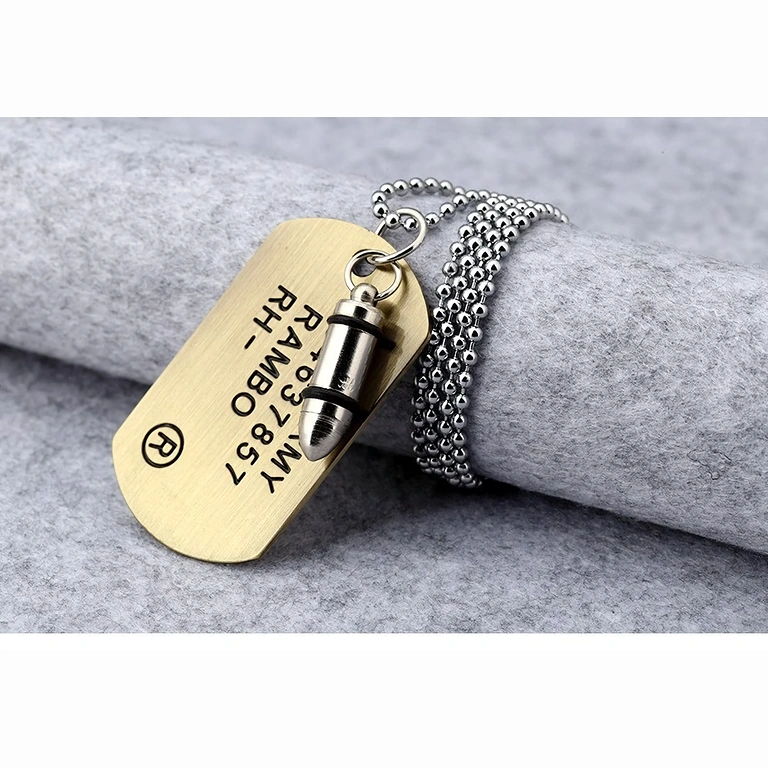 Rozsdamentes acél Dog Tag Rozsdamentes acél dog tag táblák, professzionális és tartós kivitel