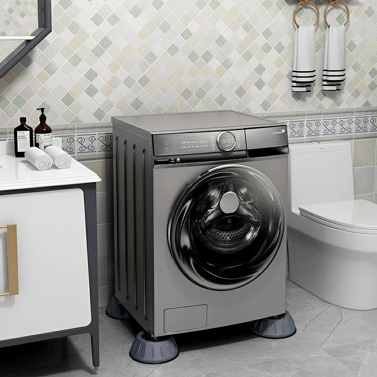 Stabilizátorok mosógéphez Stabilizáló gumitalp antivibrációval és csúszásgátlással