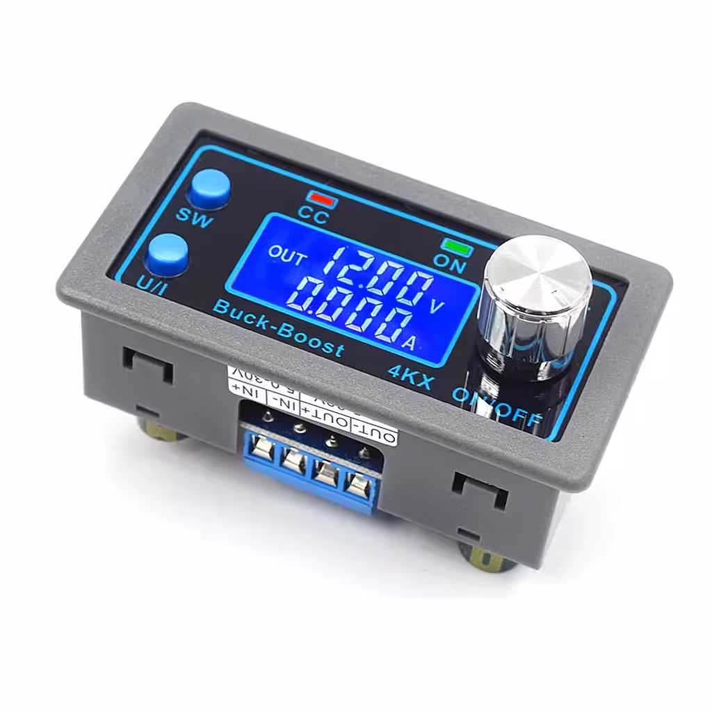 Labor Tápegység 30V 4A Step Up Down DC-DC Konverter – Állítható Feszültség és Áramerősség, Stabil Egyenáram