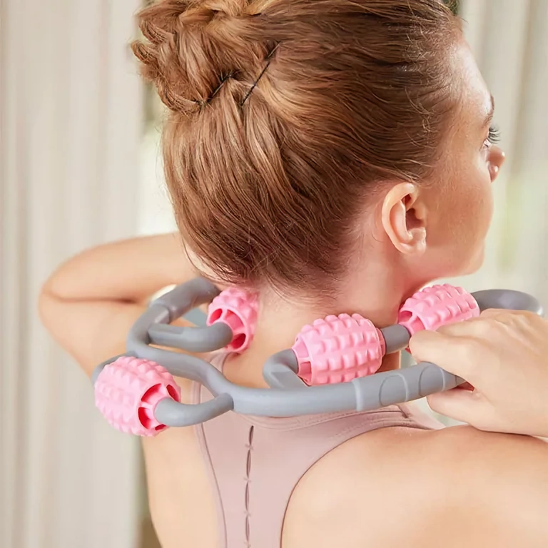 Kézi cellulit elleni masszírozó szilikon hengerekkel