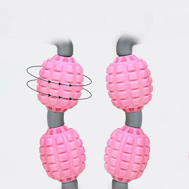 Kézi cellulit elleni masszázs 5 szilikon hengerekkel