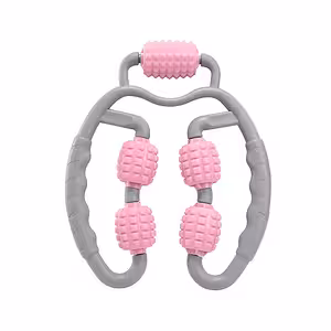 Kézi Izom Masszírozó Készülék 5 Görgővel – Test, Nyak, Láb Relaxáció és Cellulit Ellen