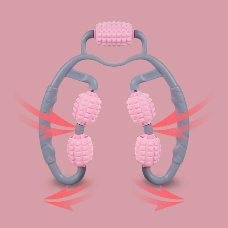 Cellulit és izom masszázs szilikon hengerekkel bőrre és izmokra