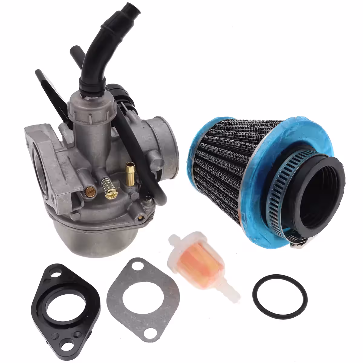 Univerzális karburátor ATV-khez 49cc–125cc, tartozékokkal