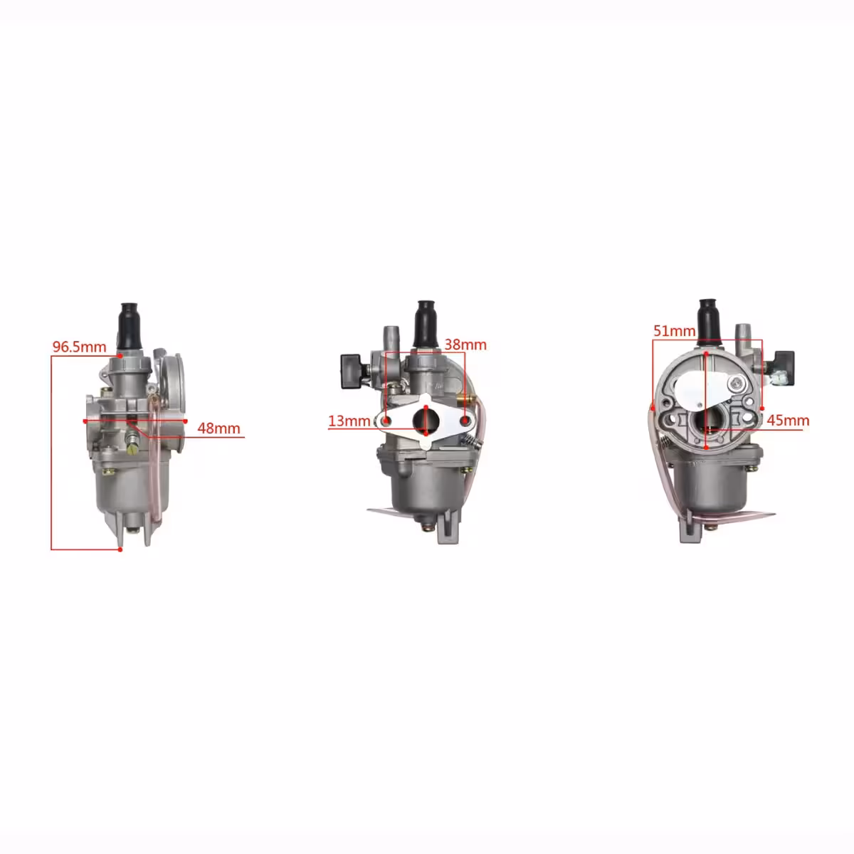 2T 49cc–50cc kis motoros karburátor