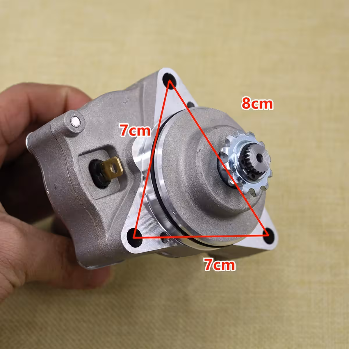 4 ütemű motorokhoz, ATV-khez és pit bike-okhoz elektromotor