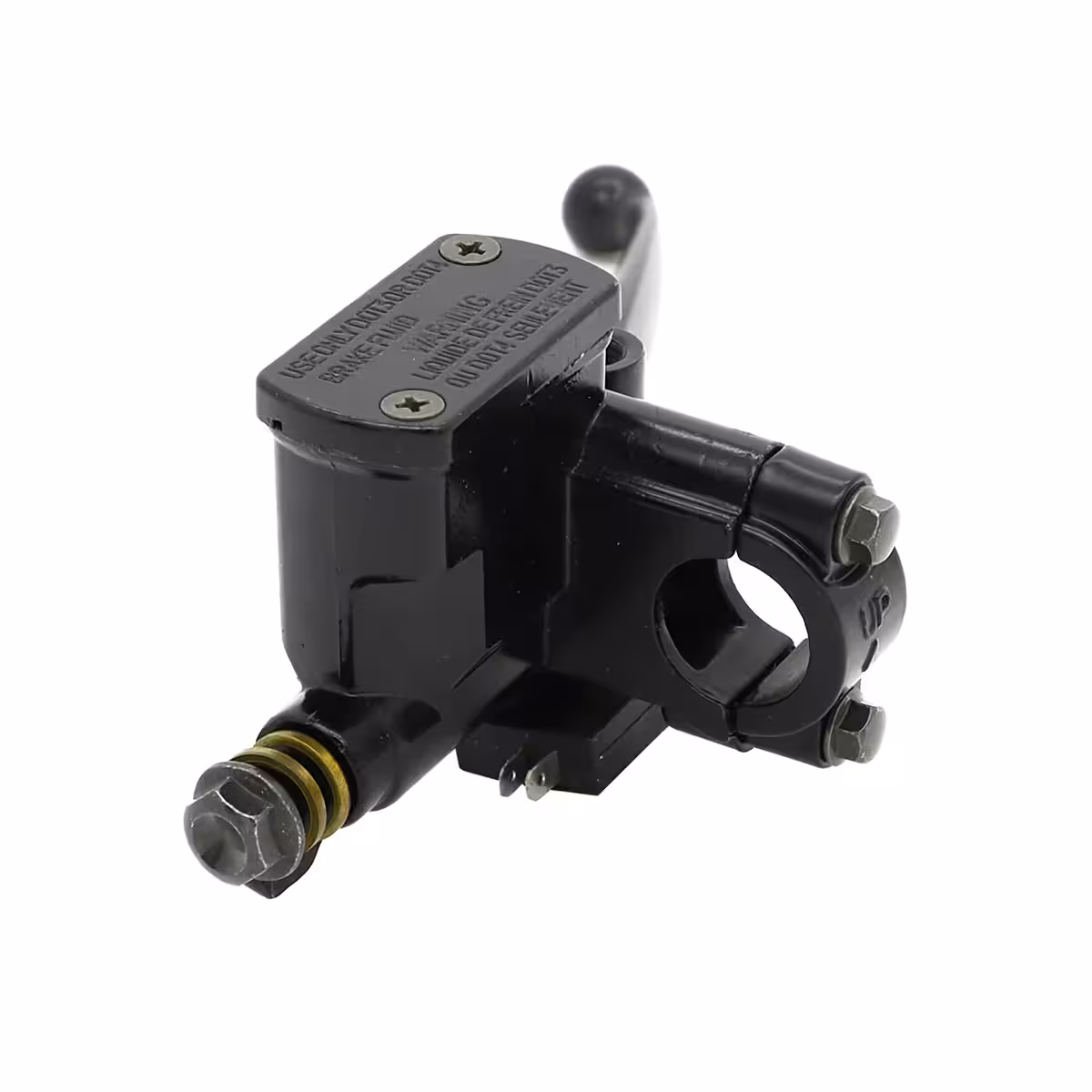 Jobb oldali hidraulikus fékkar és pumpa motorhoz vagy robogóhoz