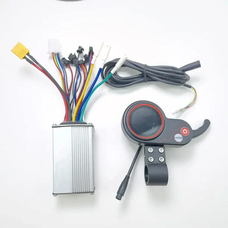 Teljes 48V készlet vezérlővel, kijelzővel és gázkarral