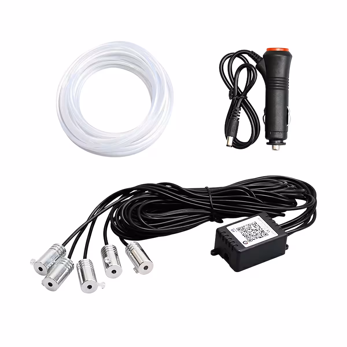 Rugalmas RGB neonvezeték autós hangulatvilágításhoz