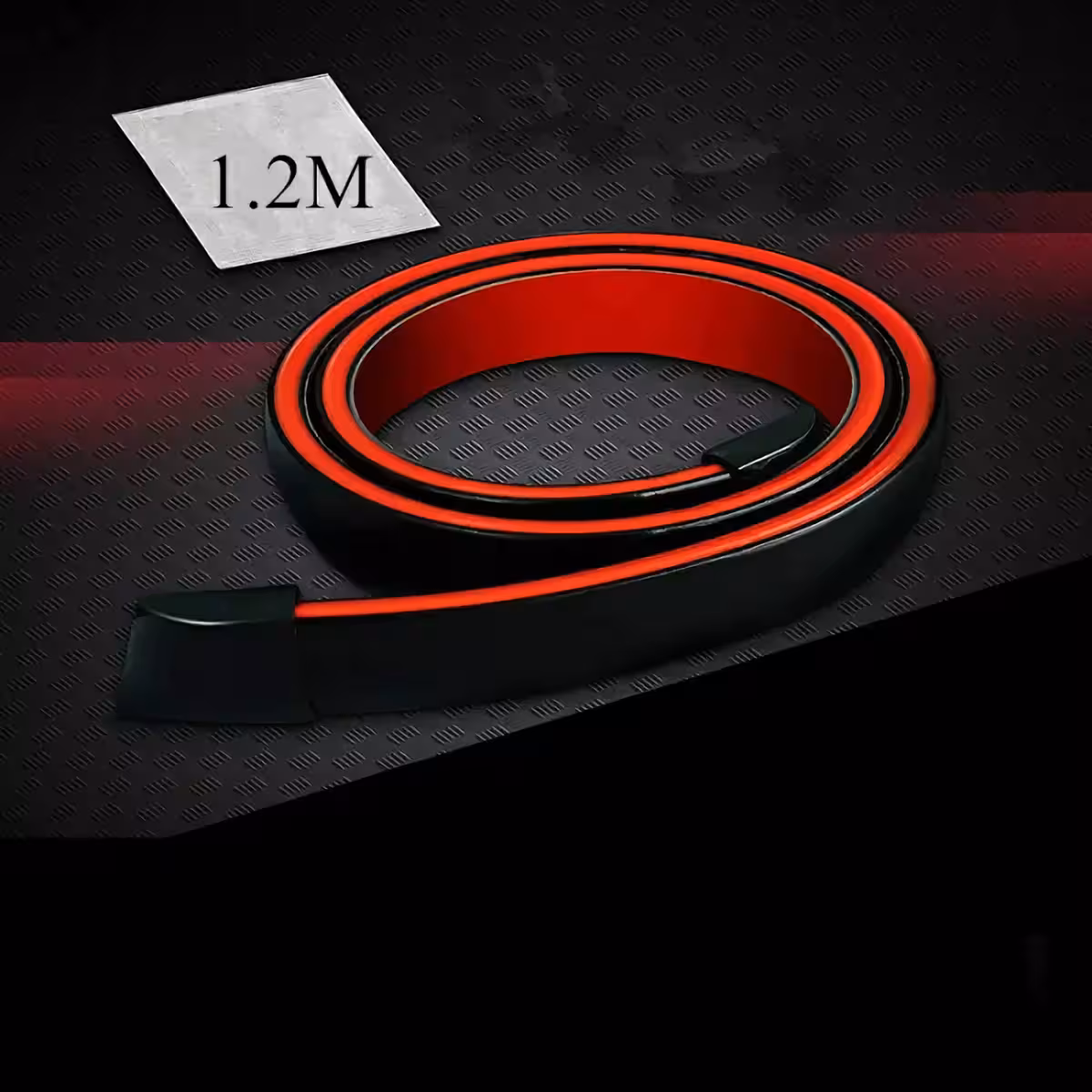 Sportos szénszálas szárny LED szalaggal a nagyobb biztonságért