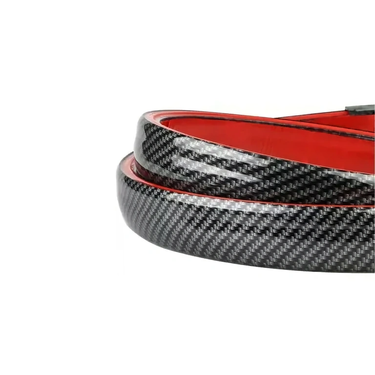 Karbon spoiler féklámpával Spoiler szénszálas hatással és LED szalag féklámpához