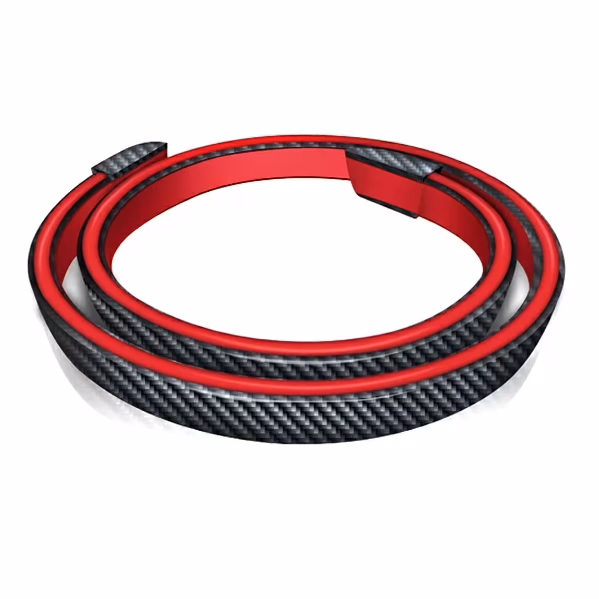 Szénszálas spoiler LED szalaggal, fékezés közbeni biztonságért