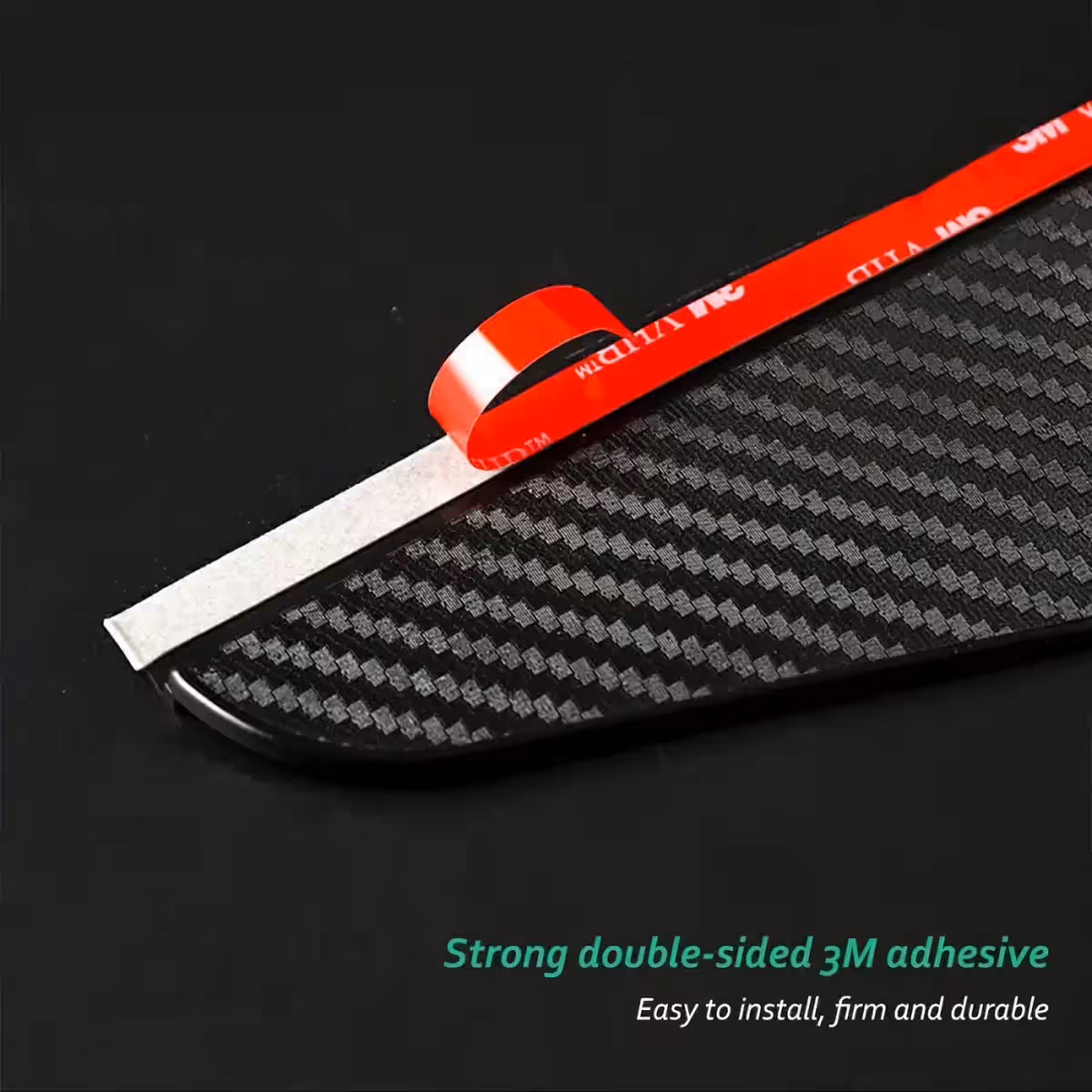 3D textúrájú szénszálas tükörvédők