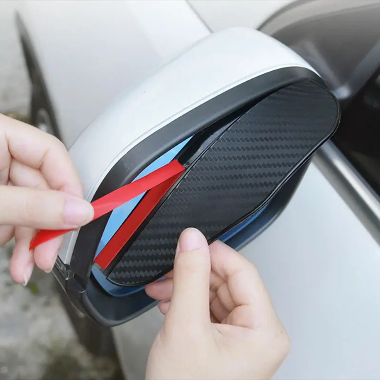 Autó tükörvédő 3M ragasztóval Tükörvédő 3M dupla ragasztószalaggal a biztonságos rögzítéshez