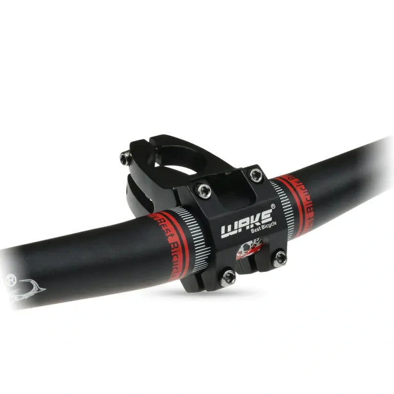 Fekete alumínium rövid MTB kormányszár, jobb kényelem és kontroll