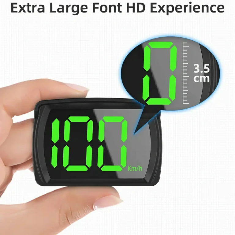 Univerzális GPS kijelző a jármű sebességének megjelenítéséhez