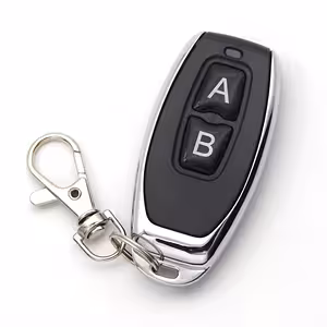 433MHz távirányító 2 gombbal – 1527 kód kompatibilis reléhez