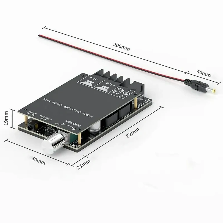Kompakt digitális Hi-Fi sztereó erősítő 2x50W