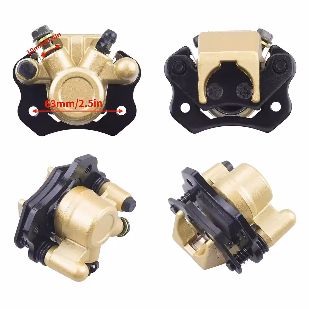 Teljes fékrendszer nyereg készlet ATV 110cc és 125cc motorokhoz